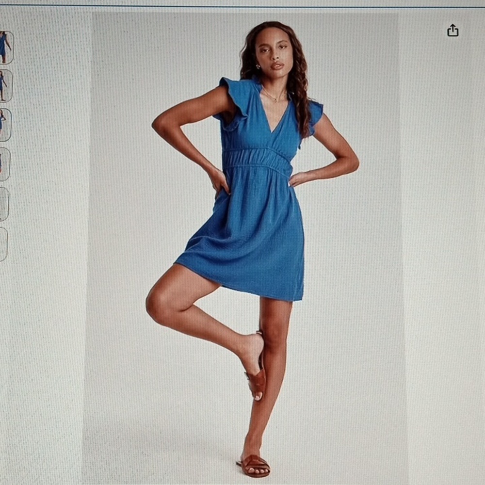 NWT Dear John Vibrant Blue Mini Dress NWT Sz Small